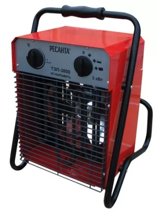 Тепловая пушка электрическая РЕСАНТА ТЭП-3000 купить в Нижневартовске