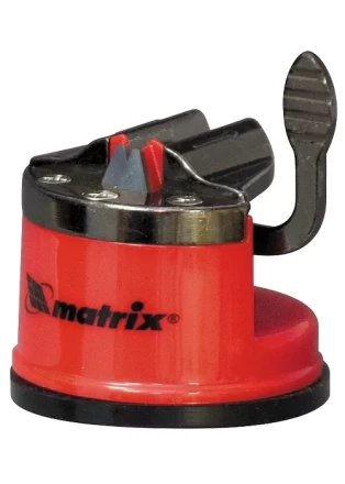 Приспособление для затачивания ножей любого типа, металлическая направляющая, крепление на присоске MATRIX 79104 купить в Нижневартовске