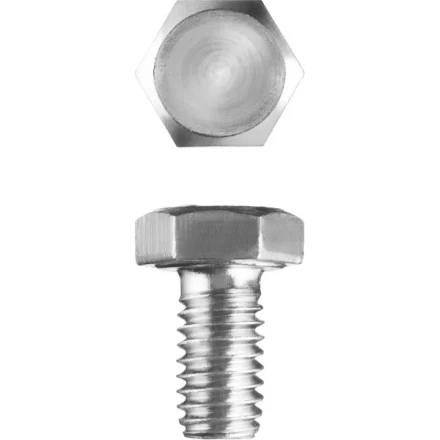 Болт ЗУБР "МАСТЕР" с шестигранной головкой, ГОСТ 7798-70, класс прочности 5.8, оцинкованный, M20x50мм, 5кг 303080-20-050 купить в Нижневартовске