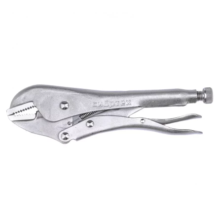 Зажим ручной усиленный плоский захват 225 мм Сибртех 18428 купить в Нижневартовске