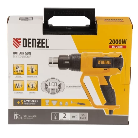 Фен строительный HG-2000E Denzel 28007 купить в Нижневартовске