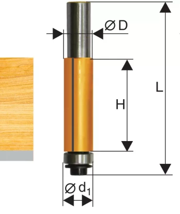 Фреза кромочная прямая ф127х13мм хв 8мм 10522 купить в Нижневартовске