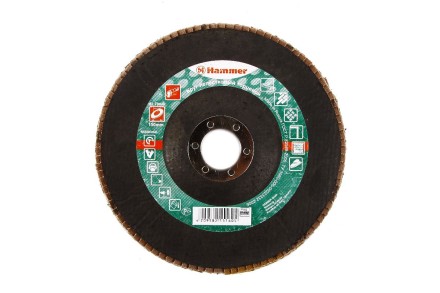 Круг Лепестковый Торцевой (КЛТ) HAMMER КЛТ 1 Ф150х22 Р60 213-011 купить в Нижневартовске