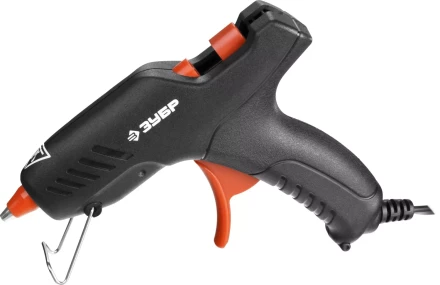 Пистолет ЗУБР "МАСТЕР" клеевой (термоклеящий), электрический, эргономичная рукоятка, рабочая температура 165град, d=8мм, 20Вт 06850-20-08_z02 купить в Нижневартовске