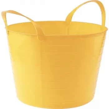 Ведро гибкое сверхпрочное 14 литров желтое  СИБРТЕХ 67502 купить в Нижневартовске