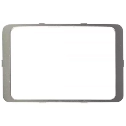 Вставка СВЕТОЗАР "ГАММА" декоративная, цвет светло-серый металлик, двойная SV-54176-SM купить в Нижневартовске