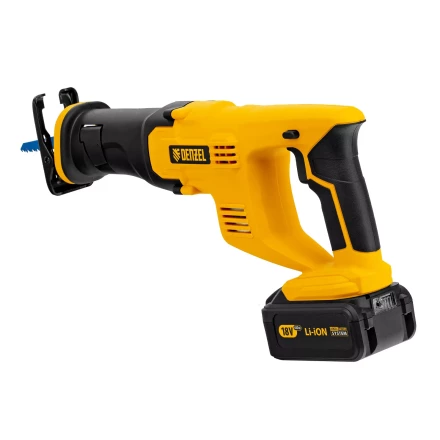 Пила сабельная аккумуляторная CRC-115, 18В Li-Ion Denzel 28465 купить в Нижневартовске