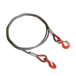 Буксир канатный TOR БТК 37,0 т 5,0 м опрессовка канат 28 мм (петля-петля) 1048756