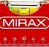 Уровень коробчатый MIRAX, 2 ампулы, крашеный, 800мм 34602-080_z02 купить в Нижневартовске