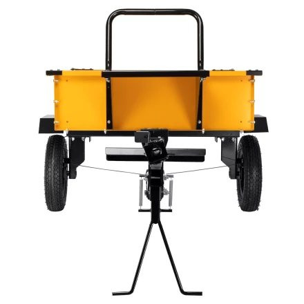 Прицеп для мотоблока Denzel TT-500, оцинк., груз. 500 кг, рег. сцепка, колеса 4.00-10, в упаковке купить в Нижневартовске