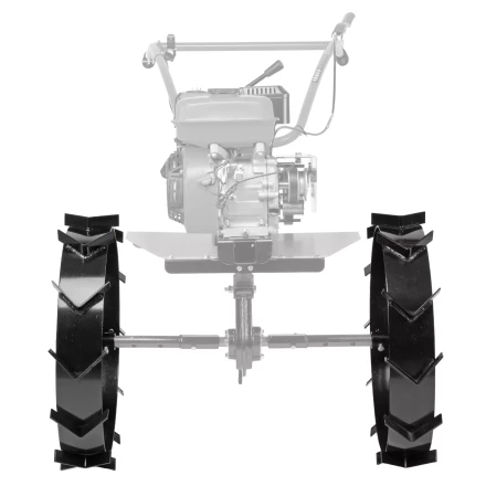 Грунтозацепы Denzel 600/130 мм, посадка круг 30 мм, комплект 2 шт 59914 купить в Нижневартовске