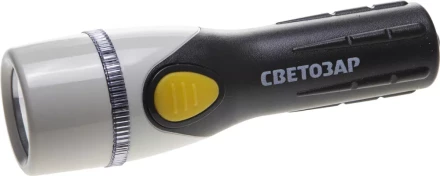 Фонарь СВЕТОЗАР "UPITER" ручной с пластмассовым корпусом и ремешком, ксеноновая лампа, 2xC SV-56373 купить в Нижневартовске