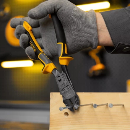 Бокорезы 215 мм Denzel 17786, усиленные, трехкомпонентные рукоятки купить в Нижневартовске