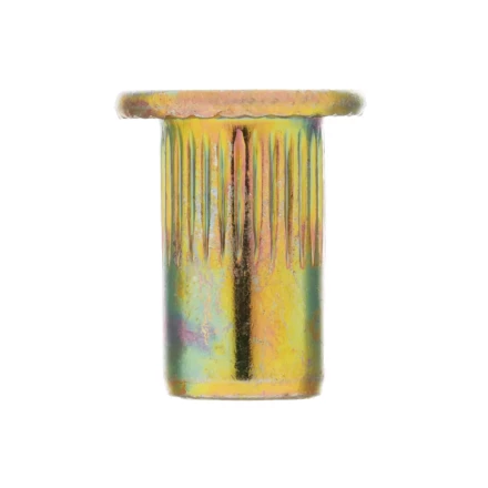 Заклепки резьбовые, стальные, оцинкованные, М4, пластиковый кейс, 140 шт. Denzel 40601 купить в Нижневартовске