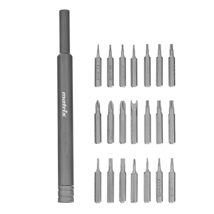 Набор для точных работ 22 в 1, универсальный, сталь CrV Matrix 13566 купить в Нижневартовске