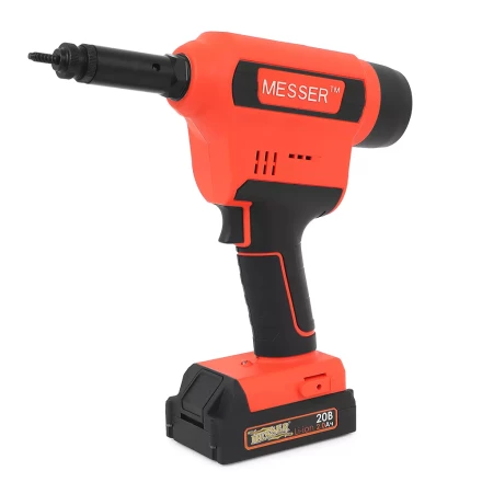 Аккумуляторный резьбовой заклепочник Messer M3000 с электронной системой настройки сжатия и счетчиком купить в Нижневартовске