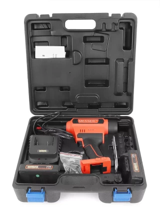 Аккумуляторный резьбовой заклепочник Messer M3000 с электронной системой настройки сжатия и счетчиком купить в Нижневартовске