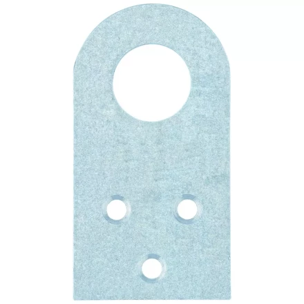 Проушина прямая 2,0 мм 75х40 мм цинк СИБРТЕХ 46503 купить в Нижневартовске