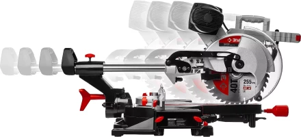 Пила торцовочная с ременной передачей ЗПТ-255-1800 ПЛР серия МАСТЕР купить в Нижневартовске