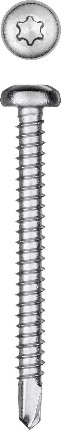 Нержавеющие саморезы DS-P с полукруглой головкой, коробка 300931-48-050