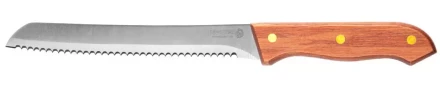 Нож LEGIONER "GERMANICA" хлебный с деревянной ручкой, нерж лезвие 200мм 47845_z01 купить в Нижневартовске