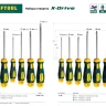 Набор X-Drive, KRAFTOOL 250081-H7: Отвертки профессиональные, SL: 3x80, 5x100, 6x125; PH: 1x80, 2x100; PZ: 1x80, 2x100 250081-H7 купить в Нижневартовске