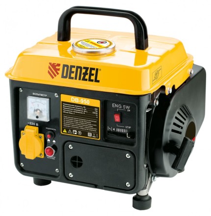 Генератор бензиновый DENZEL DB950 94650 купить в Нижневартовске