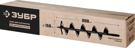 ЗУБР d 100 мм, грунт, шнек для мотобуров (7051-10) купить в Нижневартовске