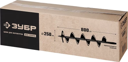 ЗУБР d 100 мм, грунт, шнек для мотобуров (7051-10) купить в Нижневартовске