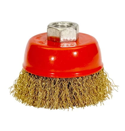 Щетка для УШМ М14/65 мм чашечная сталь прямая 511718 купить в Нижневартовске