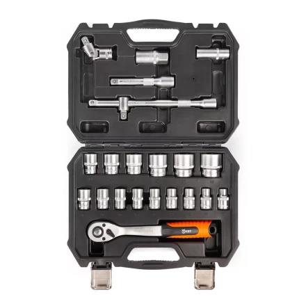 Набор автоинструмента КВТ НАИ-04/22 1/2", 22 предмета (91083) купить в Нижневартовске