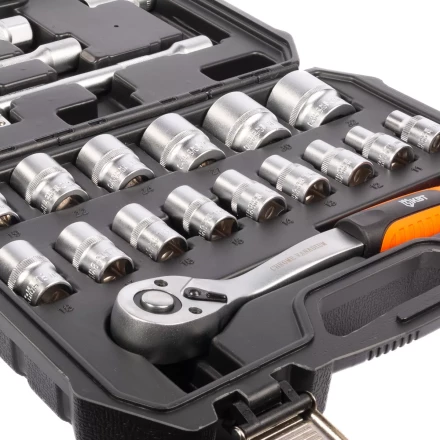 Набор автоинструмента КВТ НАИ-04/22 1/2", 22 предмета (91083) купить в Нижневартовске