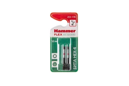 Бита HAMMER HEX4 50мм купить в Нижневартовске
