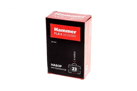 Набор инструментов HAMMER 601-041 23 предмета купить в Нижневартовске