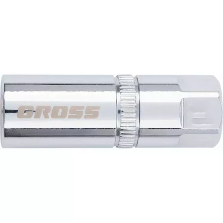 Головка торцевая свечная, магнитная,12-гранная, 21 мм, под квадрат 1/2" GROSS 13189 купить в Нижневартовске