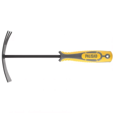 Мотыжка комбинированная 3-зубая + трапеция двухкомпонентная рукоятка PALISAD LUXE 62007 купить в Нижневартовске