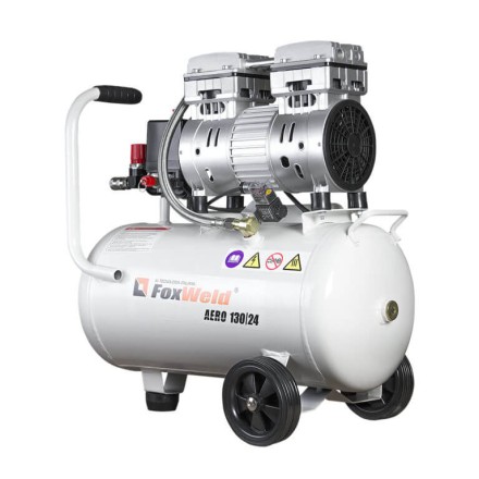 Компрессор безмасляный коаксиальный AERO 130/24 oil-free FoxWeld купить в Нижневартовске