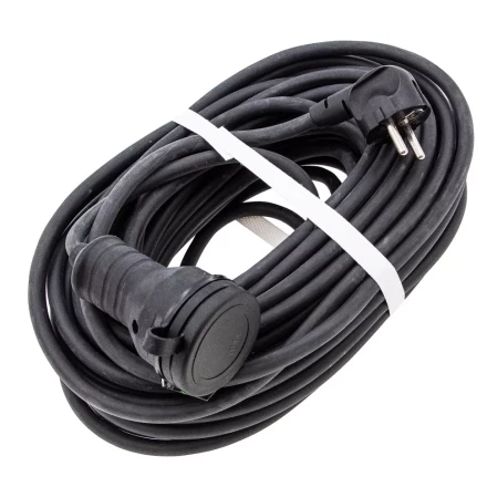 Удлинитель силовой 20 м, 16 А, тип УХз16, КГ 3 x 1.5 мм, 1 розетка, Россия Сибртех 95891 купить в Нижневартовске