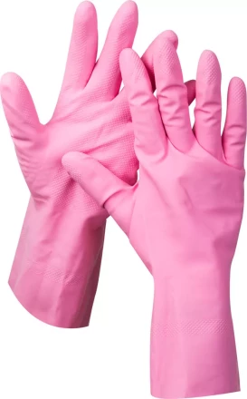 Перчатки ЗУБР "МАСТЕР" латексные, повышенной прочности, х/б напыление, рифлёные, 100% латекс, 100% хлопок, размер S 11250-S купить в Нижневартовске