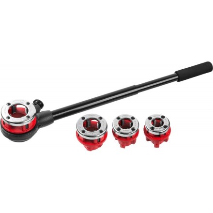 Набор резьбонарезной трубный №4, MIRAX 28240-H4: 1/2&quot;-1 1/4&quot;, 5 предметов 28240-H4 купить в Нижневартовске
