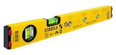 Уровень электрика 120 см  тип 70Electric 2 глазка 16136  STABILA