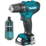 Аккумуляторная дрель-шуруповерт Makita DF333DWYE4 купить в Нижневартовске
