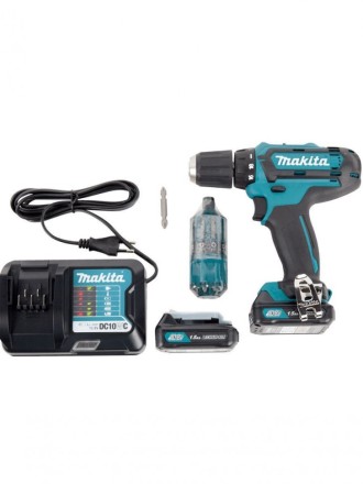 Аккумуляторная дрель-шуруповерт Makita DF333DWYE4 купить в Нижневартовске