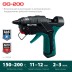 KRAFTOOL  GG-200, 11 мм 200°C, термоклеящий газовый пистолет 55524 купить в Нижневартовске