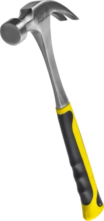 Молоток-гвоздодер STAYER "PROFESSIONAL" цельнометаллический с двухкомпонентной рукояткой, 560г 2025-560 купить в Нижневартовске