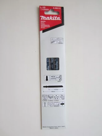 Пилки для лобзика Makita A-86315 (T344DS) купить в Нижневартовске