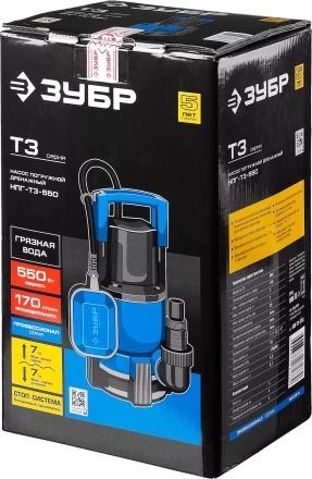 Насос дренажный НПГ-Т3-550 серия ПРОФЕССИОНАЛ купить в Нижневартовске