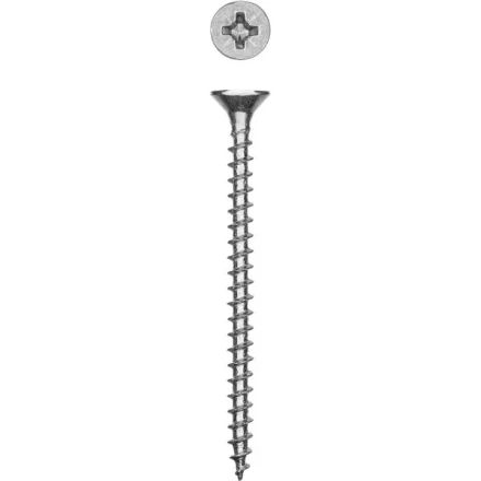 Саморезы СУ-Б универсальные, 40 x 3.5 мм, 8 000 шт, белый цинк, ЗУБР 300370-35-040 купить в Нижневартовске