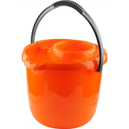 Ведро DEXX, пластиковое для непищевых продуктов, с держателем МОП, 12л 39312 купить в Нижневартовске