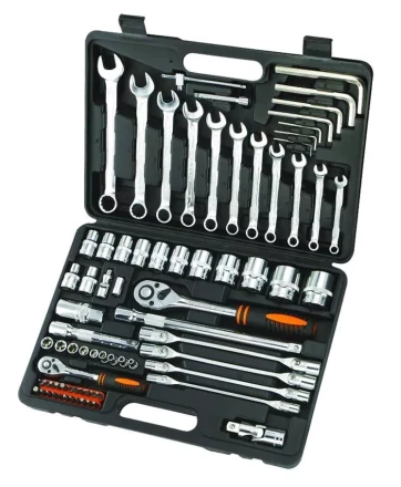 Набор инструментов Кратон TS-06 1/2 и 1/4  76 пр 2 28 09 006 купить в Нижневартовске